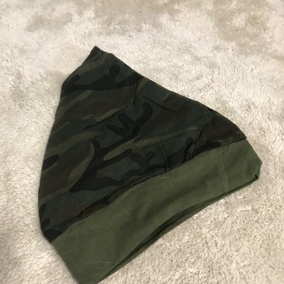 Daddys Boy Baby Boys Camo Set With Hat 3-6 Months Long Sleeve Army Green - Picture 12 of 13